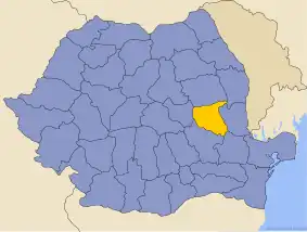 Вранча на карте