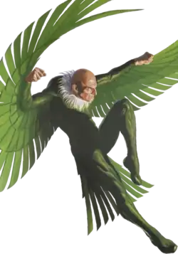 Стервятник (Эдриан Тумс) на варианте обложки комикса Amazing Spider-Man (Vol. 6) #24 (апрель 2023)Художник — Алекс Росс