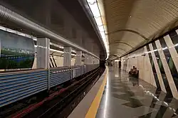 Платформа станции по 2-му пути