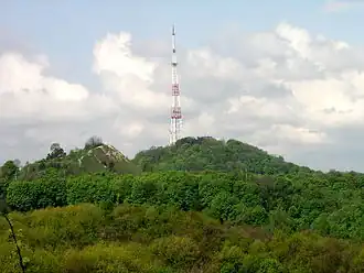 Остатки крепостной стены польской крепости Высокий замок