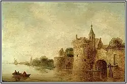 «Речной пейзаж», ок. 1650