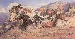 Битва кентавров с амазонками