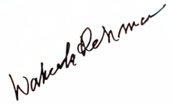 Изображение автографа