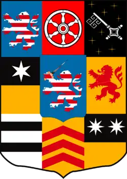 Герб Великого герцогства Гессен и на Рейне