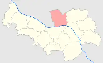 Плонский уезд на карте