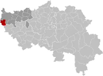 Расположение муниципалитета на карте провинции