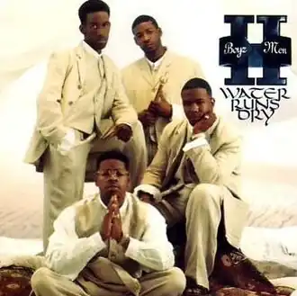Обложка сингла Boyz II Men «Water Runs Dry» (1995)