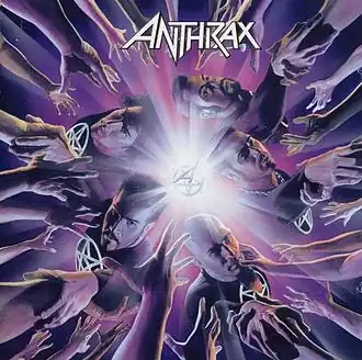 Обложка альбома Anthrax «We’ve Come for You All» (2003)