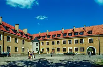 Внутренний двор замка