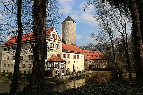 Westerburg, Ansicht von der Parkseite