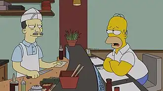 Сушист даёт совет Гомеру