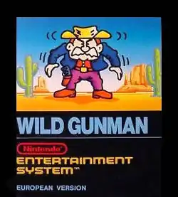 Обложка европейской версии Wild Gunman