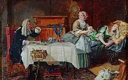 Сцена из пьесы Мольера «Тартюф», Музей Виктории и Альберта