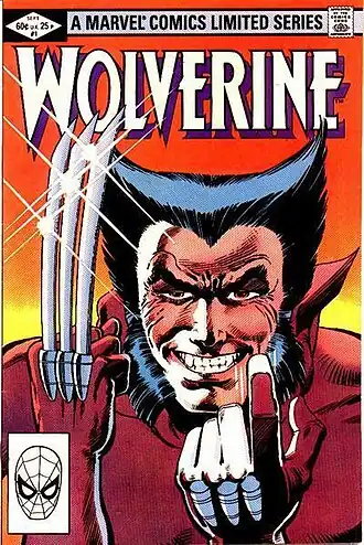 Обложка Wolverine #1художник — Фрэнк Миллер