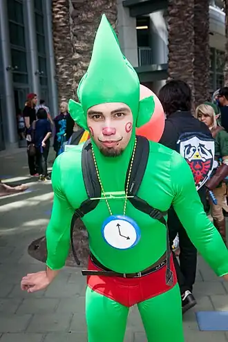 Косплеер в образе Тингла