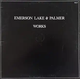 Обложка альбома Emerson, Lake & Palmer «Works Volume 1» (1977)