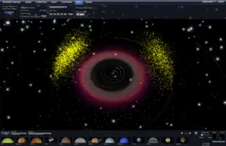 Скриншот программы WorldWide Telescope