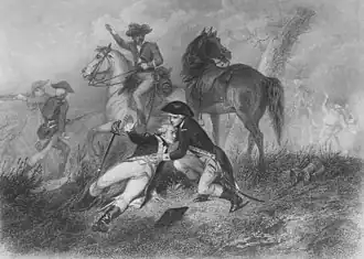 Ранение Лафайета при Брендивайне