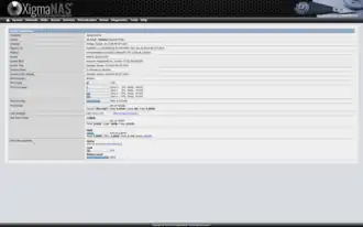 WebGUI XigmaNAS