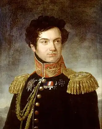 Портрет работы А.-Ф. Ризенера