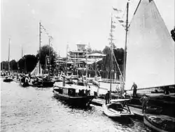 Императорский речной яхт-клуб в начале ХХ века