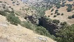 Долина реки Йехудия в августе 2015 года