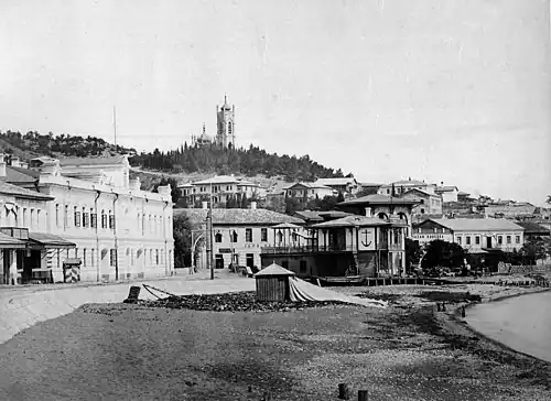 Ялтинская набережная в 1870-х годах.