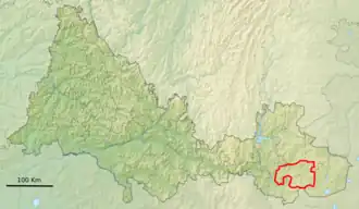 Ясненский район на карте