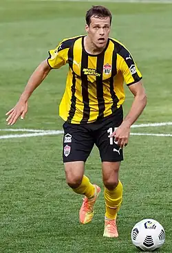 Данилкин в составе «Химок» в 2020 г.