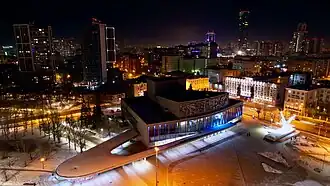 Вид в ночное время