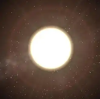 WASP-4 в представлении художника.