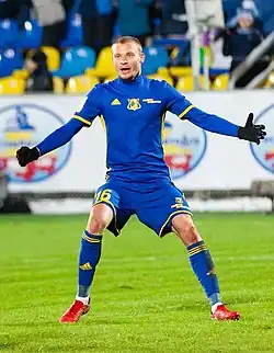 Макеев в составе «Ростова» в 2017 г.