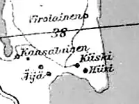 Земли деревни Юлляппяа. 1923 год