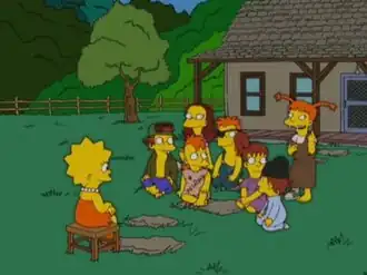 Лиза занимается с детьми Клетуса