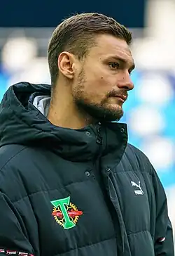 Журавлёв в составе московского «Торпедо» в 2023 г.