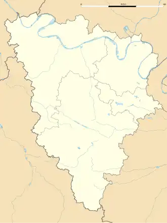 Вирофле на карте