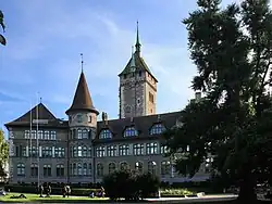 Вид со стороны парка Плацшпиц