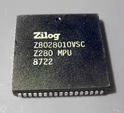 Микропроцессор Zilog Z280 в корпусе PLCC