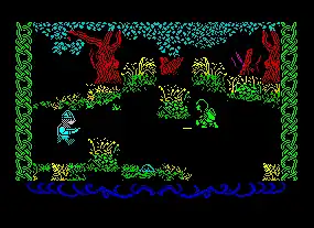 игровой процесс (версия для ZX Spectrum)