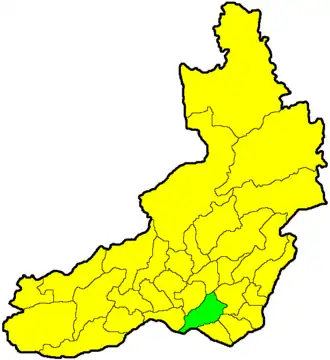 Борзинский район на карте