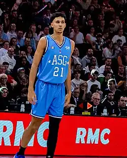 Рисаше на Матче всех звёзд чемпионата Франции