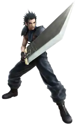 Зак с «мечом Бастера» в игреCrisis Core: Final Fantasy VII