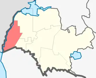 Загривское сельское поселение на карте