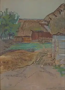 Ферма в Конарах, 1905