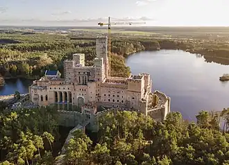 Вид замка с северной стороны