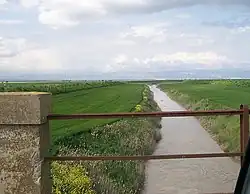 Низовье Карапелле. Вид вниз по течению.