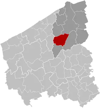 Расположение муниципалитета на карте провинции
