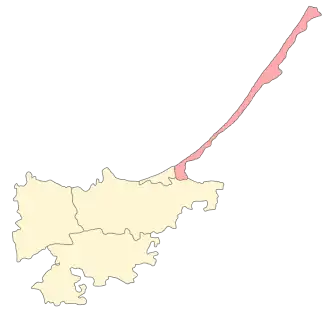 Сельское поселение Куршская коса на карте