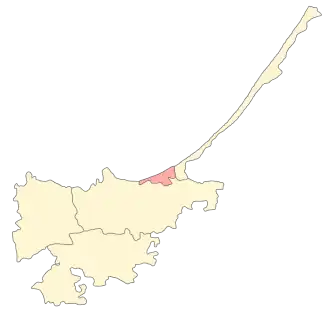 Зеленоградское городское поселение на карте