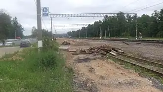 Строительство с южной стороны